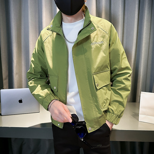 312A-2802-P98 控138 春季新款社会小伙夹克外套男潮流韩版上衣C图片