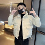 312A-8811-P135控178冬季男士潮牌棉衣外套韩版潮流夹克棉袄K，男装夹克，星座312A