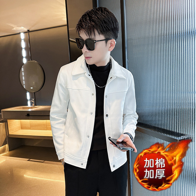 312A-2375-8-P130控175秋季新款社会小伙夹克外套男潮流韩版上C,男装夹克,星座312A