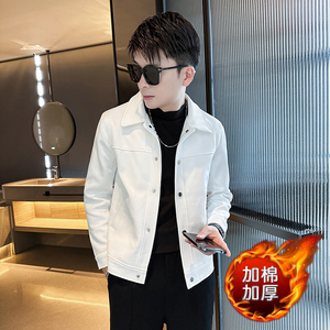 312A-2375-8-P130 控175 秋季新款社会小伙夹克外套男潮流韩版上C图片