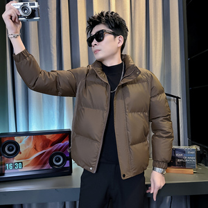 312A-M06-P138控178  冬季男士潮牌棉衣外套韩版潮流夹克棉袄C图片