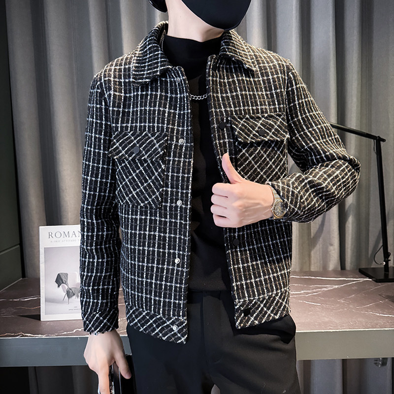 312A-J529-P130控170秋季新款社会小伙夹克外套男潮流韩版上衣B,男装夹克,星座312A
