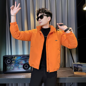 312A-M10-P138控178  冬季男士潮牌棉衣外套韩版潮流夹克棉袄Q图片