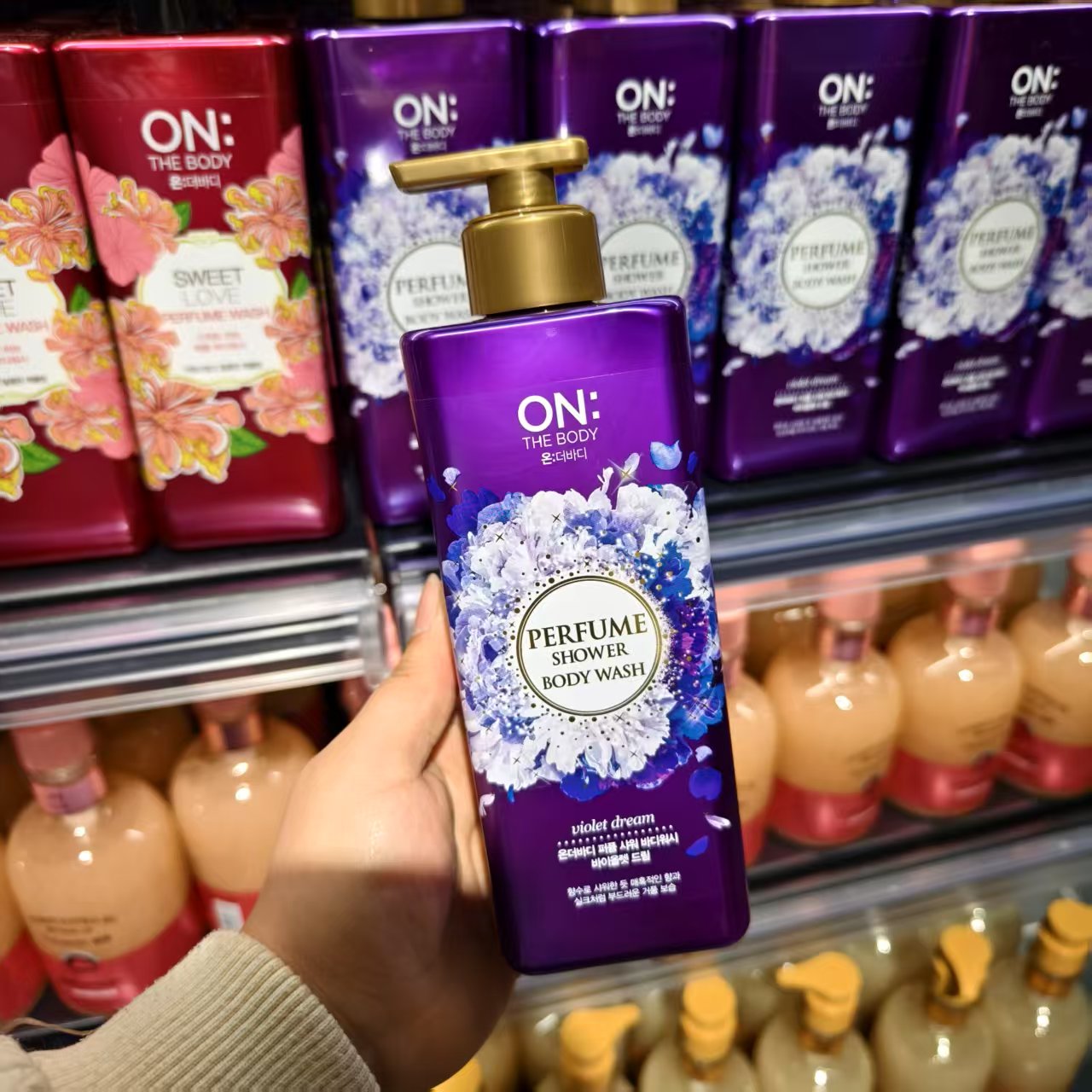 胖东来沐浴露 安宝笛梦中魅惑香氛沐浴露(金紫)500g胖东来正品