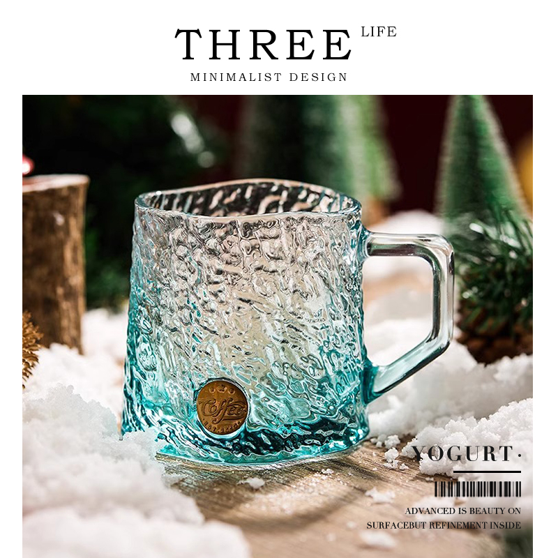Tlife·Yogurt·杯具玻璃杯高颜值牛奶咖啡杯家用喝水杯子 | 优格