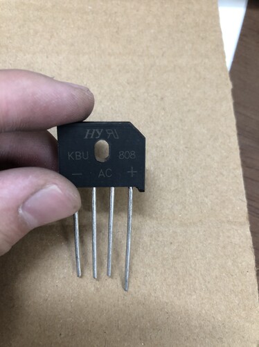 8A整流桥 全新 正品 原装 盒装 400个/盒 KBU810 RS807 KBU808
