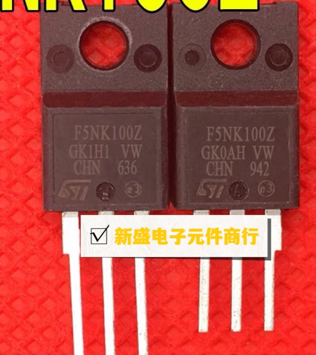 F5NK100Z P5NK100ZFP拆机ST TO-220F N通道功率MOS 3.5A 1000V