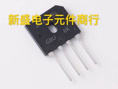 GBU6K GBU608单相 桥式整流器 6A整流桥焊机配件 维修常用 DIP4