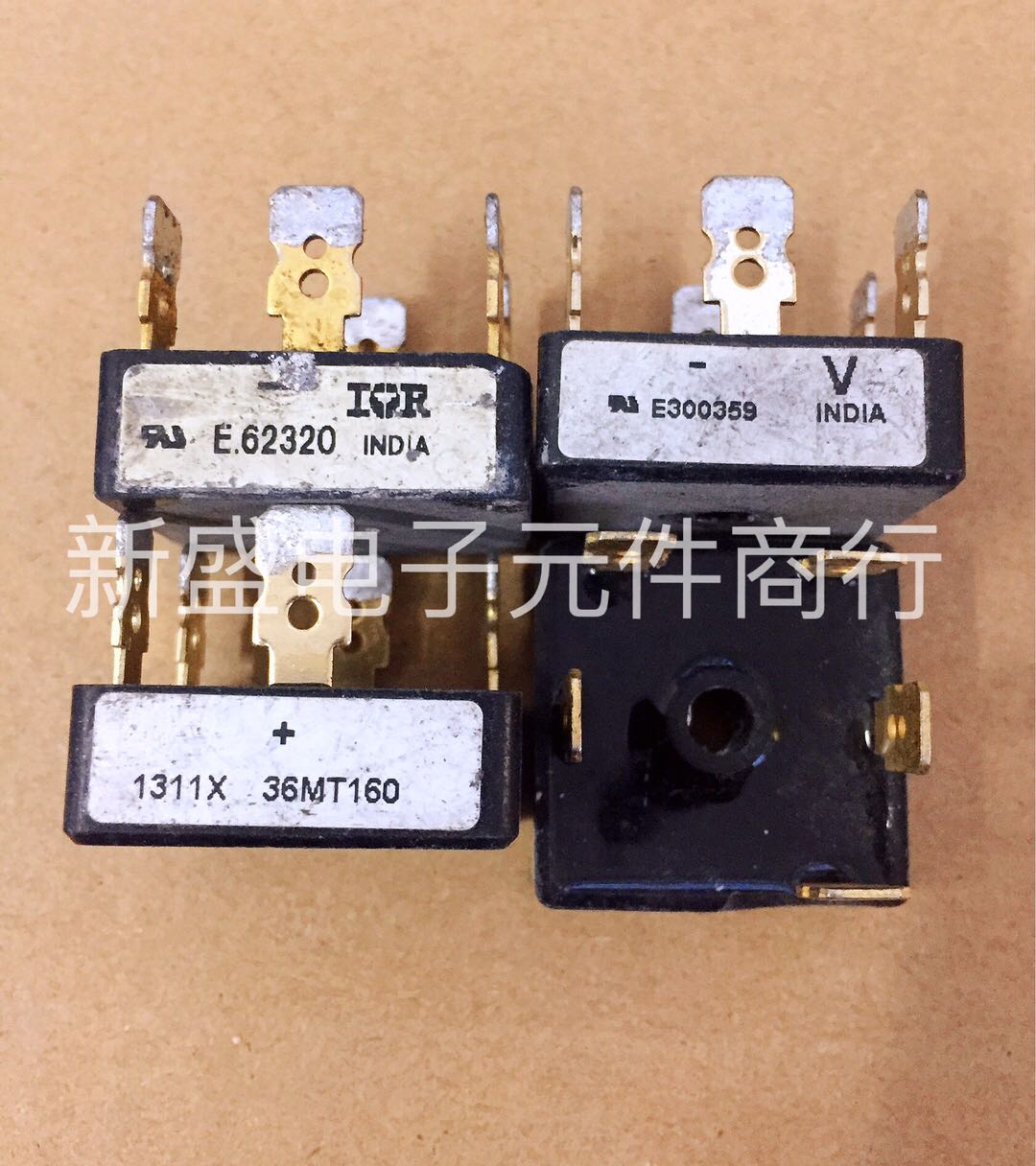 原装进口拆机 36MT160 MT3516A 三相整流桥 36A 1600V 5脚测好发