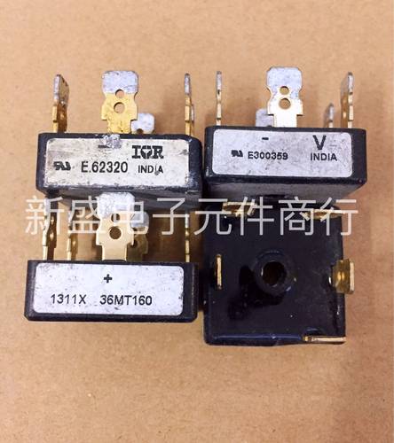 原装进口拆机 36MT160 MT3516A 三相整流桥 36A 1600V 5脚测好发