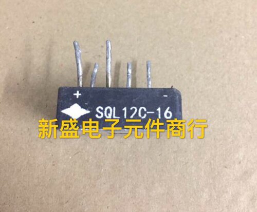原字原装进口拆机 SQL12C-16 三相桥 整流器 5脚  sql12c-16 测好