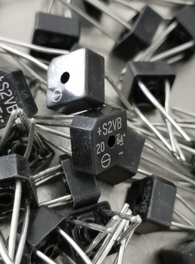 拆机旧货S2VB60 S2VB40 S2VB10整流桥进口现货圆脚针脚4脚2A