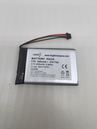 Belmonte 7 634170pl 3.7V 2400mAh 634170pl替换电池