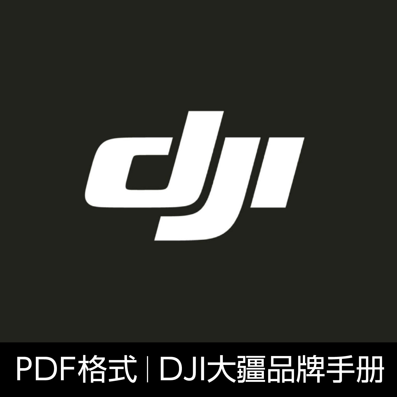 【V68-24】大疆 DJI 品牌手册 VI鉴赏 PDF