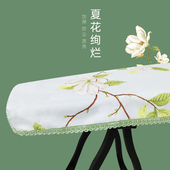 古筝防尘罩盖布文艺加厚防尘棉麻琴套防尘布罩子163 165长度通用