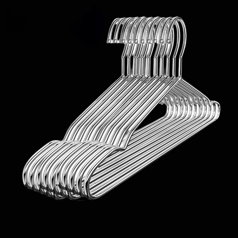 不锈钢衣架家用无痕【加粗加厚】