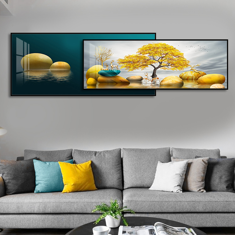 时尚高档客厅装饰画挂画
