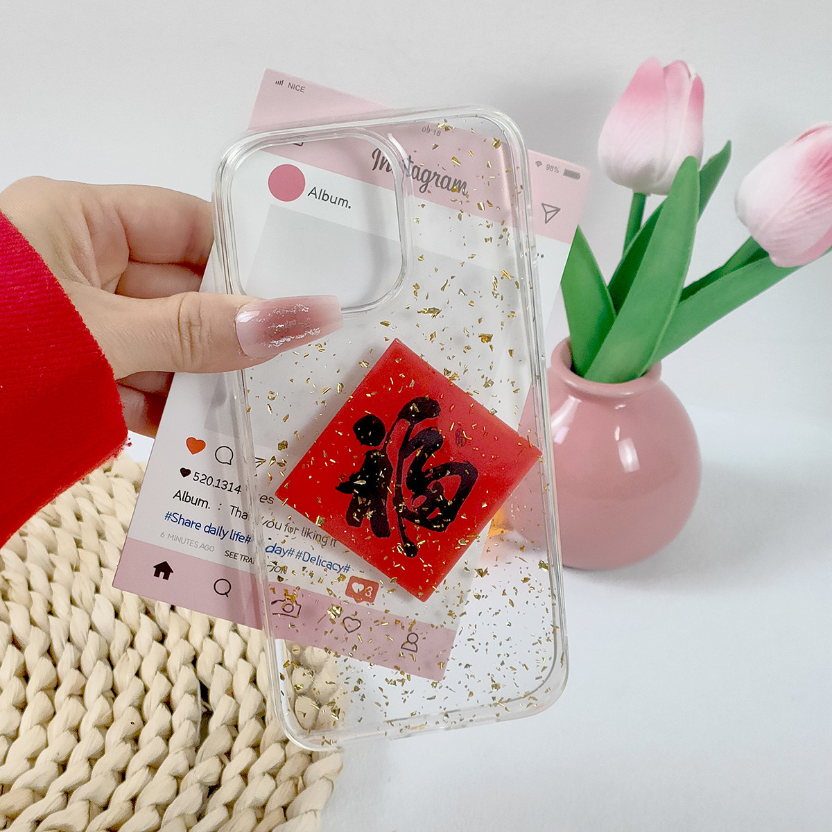 金箔福字适用小米14手机壳15/13/12创意civi4pro红米K80/70/60/K50pro红米note14防摔套13软12/9红米Turbo4/3,3C数码配件,手机保护套/壳,淘宝优惠券,粉丝福利购,淘宝优惠卷