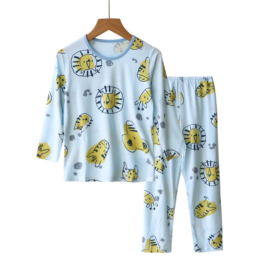 津贝儿童空调服男童长袖长裤无骨