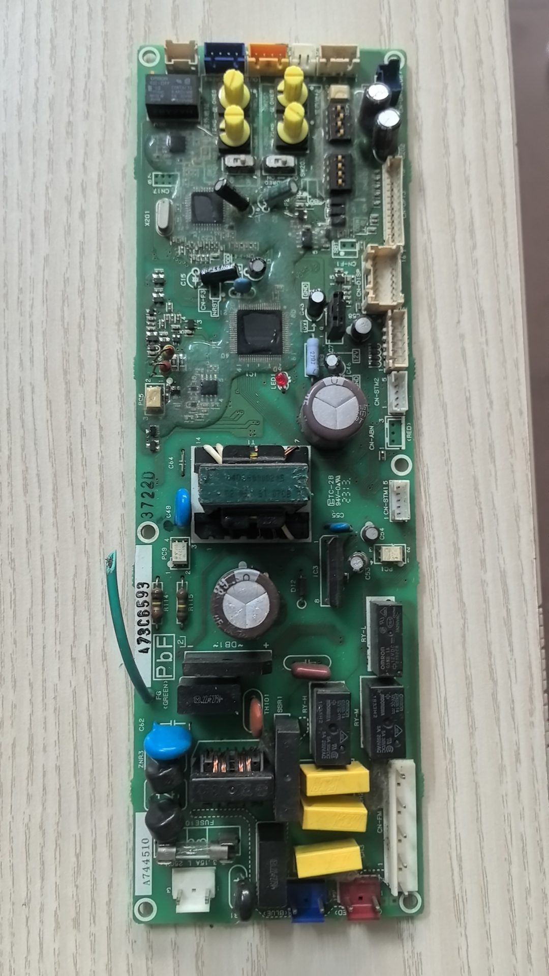松下多联机中央空调 主板  A744510 A73C6595 A73C6593 电路板