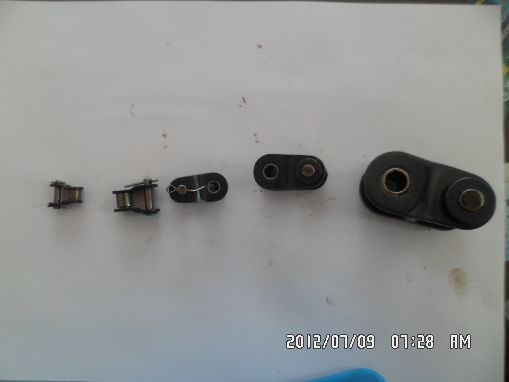 工业链条接头/06C/08A/10B半接/半扣