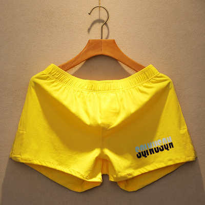 男士纯棉阿罗裤宽松内裤家居睡裤