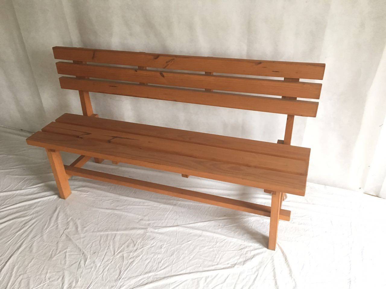 户外防腐实木长条椅公园椅靠背椅休闲椅园艺用品