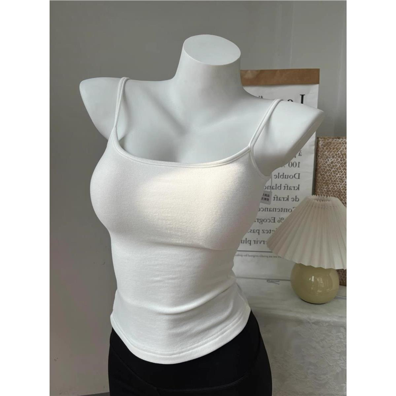 wan能打底！春夏新款优越外扩显胸带胸垫可拆卸内搭小吊带背心bra