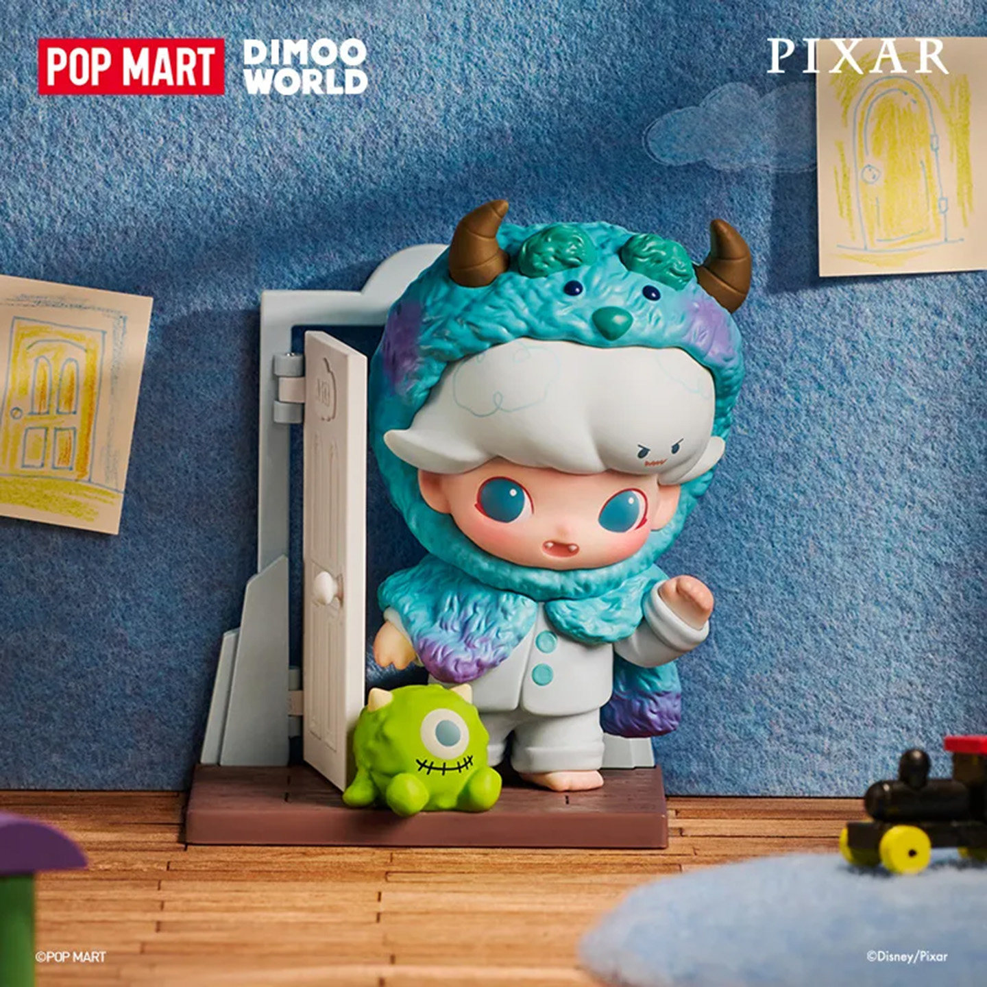 Dimoo｜泡泡玛特PIXAR联名系列 苏利文图片