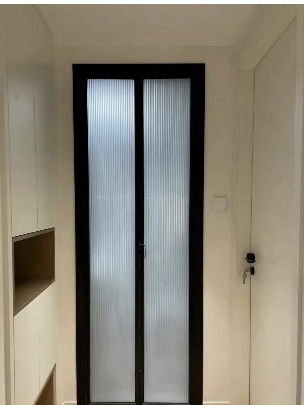 钛镁合金折叠门推拉卫生间简约厨房吊轨室内阳台客厅无轨极窄巴士,全屋定制,卫生间门/厕所门,淘宝优惠券,粉丝福利购,淘宝优惠卷