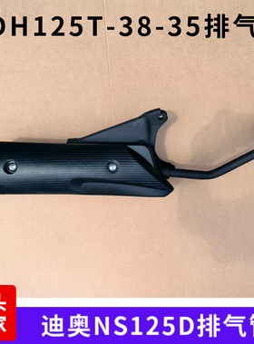 适用新大洲本田DIOU+ NS125D/125TSDH125T-35/38排气管消音消声器
