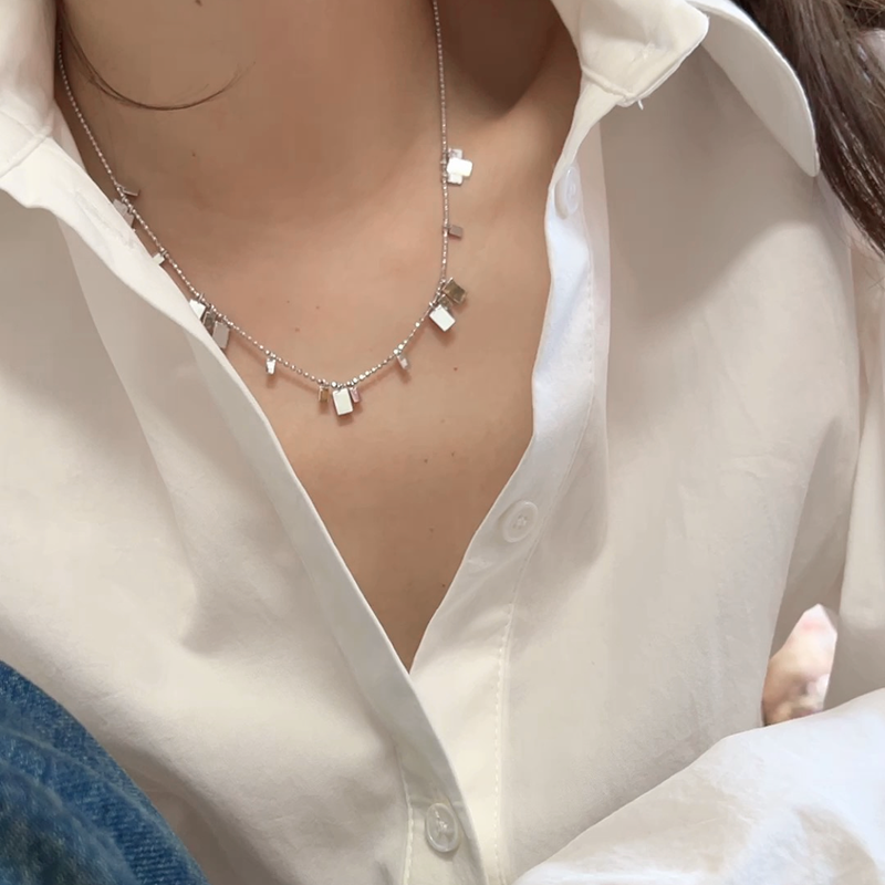 高级感项链纯银不掉色女925银