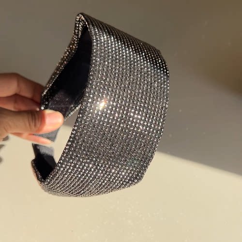 满钻锆石高品质发箍日韩韩国进口