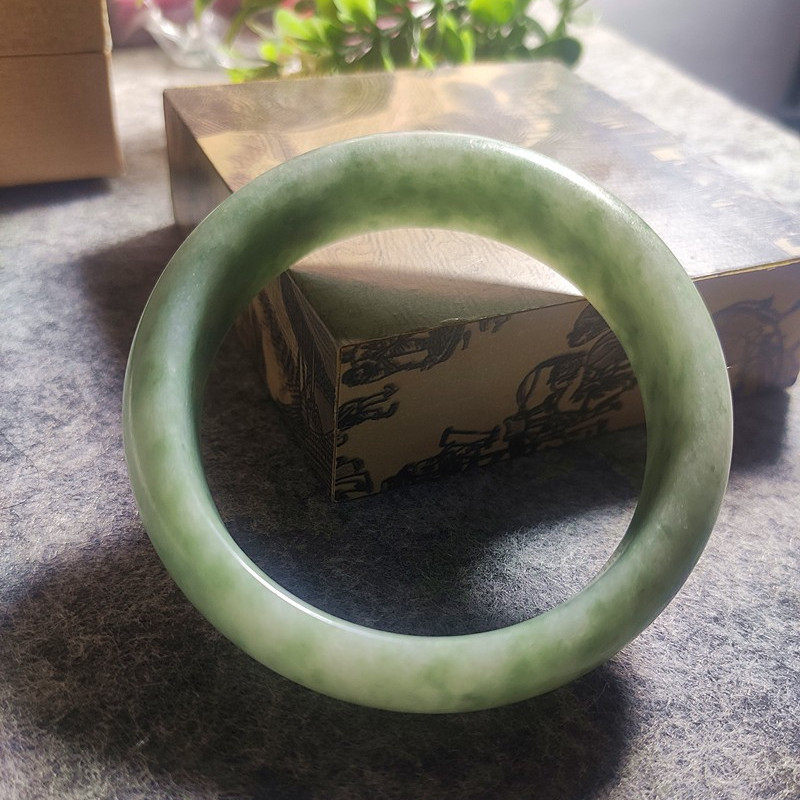 遇玉天然玉石手镯送妈妈女友爱人朋友民族风玉镯子节日情人礼物