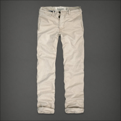 af美国正品纯棉水洗修身休闲裤