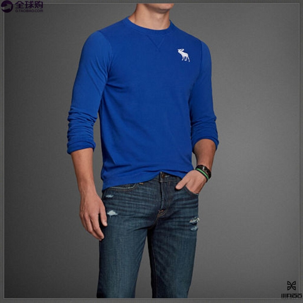 美国正品fitch/男士大鹿标纯