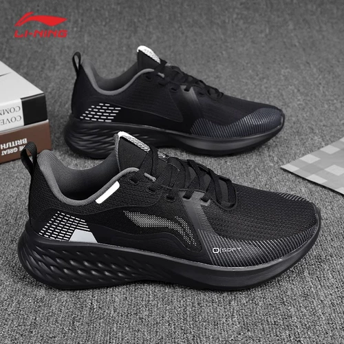 Li Ning, туфли, дышащая амортизирующая спортивная обувь для отдыха, подходит для подростков
