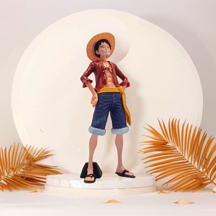 海贼王手办路飞索隆模型罗全套盲盒公仔周边车载摆件玩具生日礼物