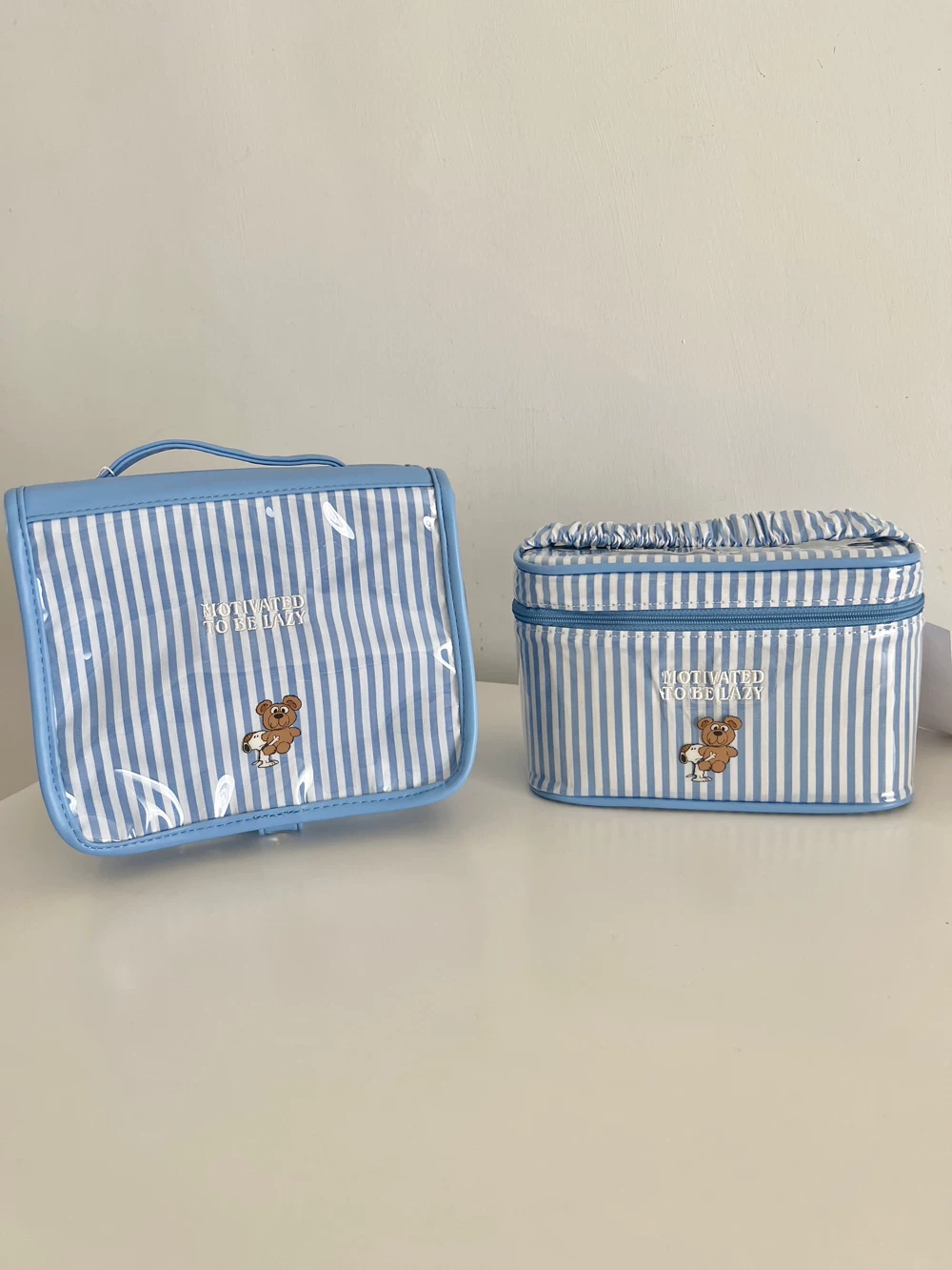 Nuby, японская синяя косметичка, водонепроницаемая сумка, ручная органайзер-сумка для путешествий