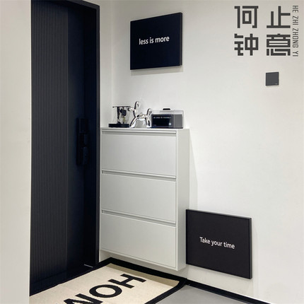 何止钟意电表箱装修改造简约装饰画客厅创意入户北欧玄关遮挡遮丑