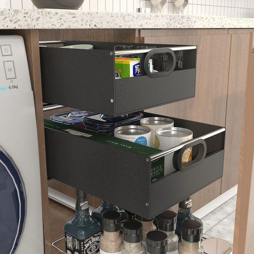 iPIN艾品收纳抽屉袋轨道拉篮托盘