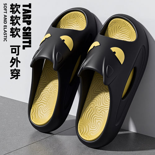 踩屎感拖鞋男款夏季2026新款运动户外穿耐磨防滑防臭软底凉拖鞋男