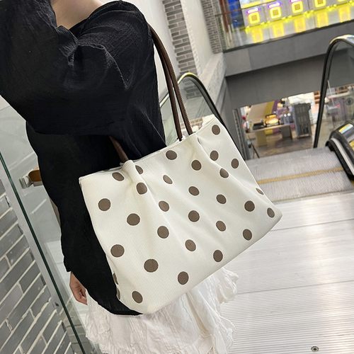 韩系早八上课通勤包托特包单肩包