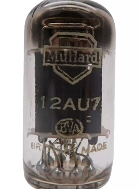 58年产英国mullard大盾ECC82电子管与12AU7