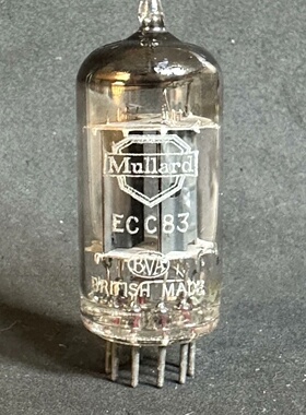 1958英国大盾ECC8312AX7电子管真空胆长屏双支