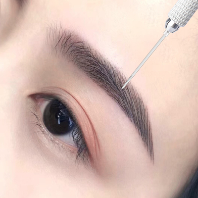 纹绣针片雾眉正品手工打雾三圆针神针纹绣纹眉针 散口收口T3 T5针