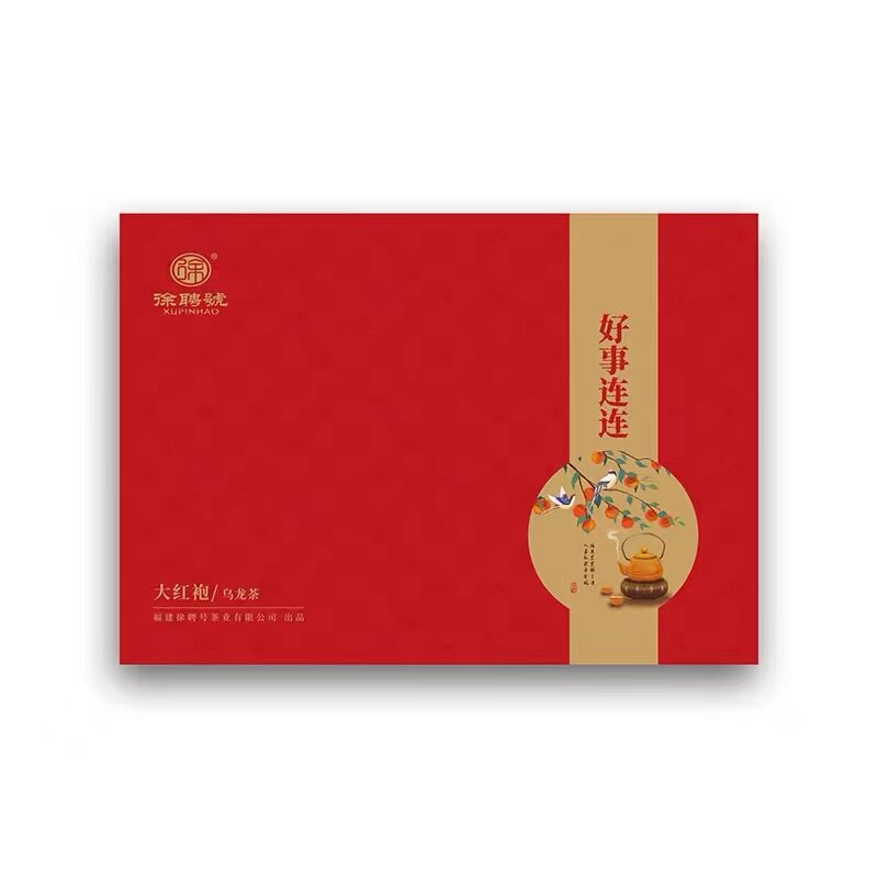 徐聘号好事连连大红袍礼盒装武夷岩茶乌龙茶250克