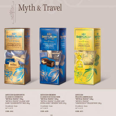 意大利进口 Baratti & Milano坚果牛奶黑巧克力什锦口味零食礼盒