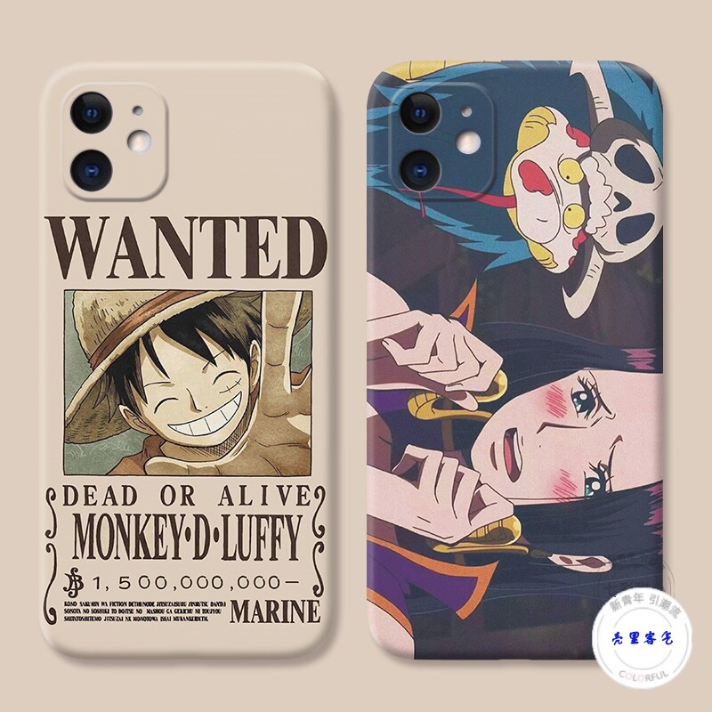 适用于路飞女帝iPhone12苹果11手机壳13可爱情侣mini