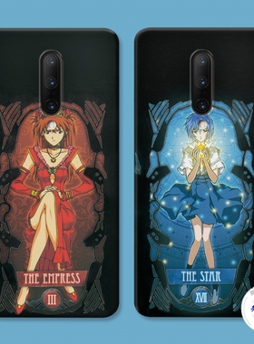 适用于EVA1+11一加10pro手机壳9R明日香8t新款7绫波丽联名6创意5五六七八九十一Ace2软防摔套